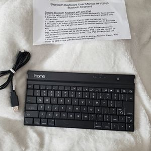Ihome Bluetooth iPad keyboard i home Apple iPhone